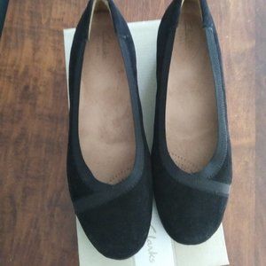 Clarks, Black slip on shoe
